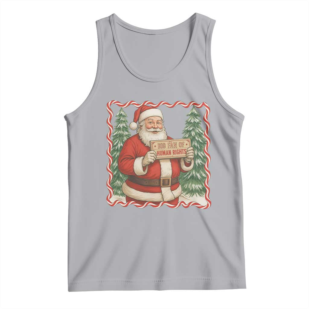 Christmas Gift For Big Fans Of Human Rights And Activism Tank Top TS12 Athletic Heather Print Your Wear