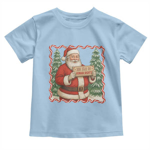 Christmas Gift For Big Fans Of Human Rights And Activism Toddler T Shirt TS12 Light Blue Print Your Wear