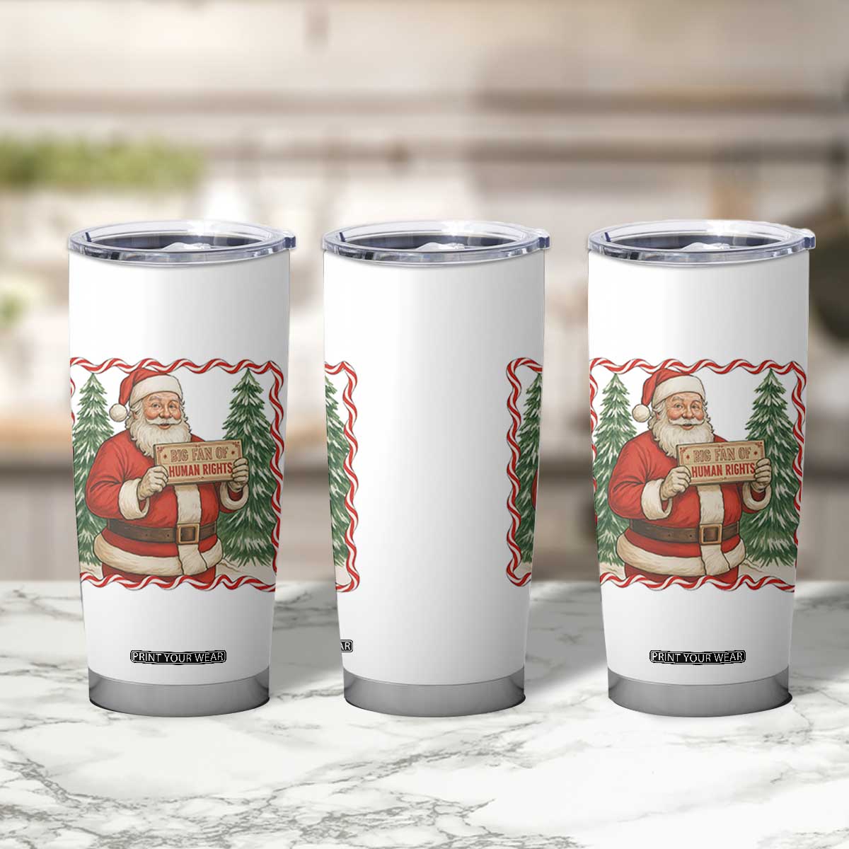 Christmas Gift For Big Fans Of Human Rights And Activism Tumbler Cup TS12 Print Your Wear