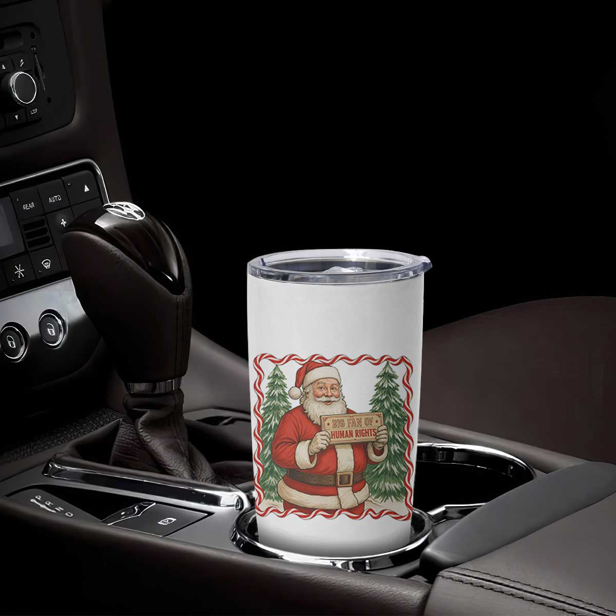 Christmas Gift For Big Fans Of Human Rights And Activism Tumbler Cup - Print Your Wear