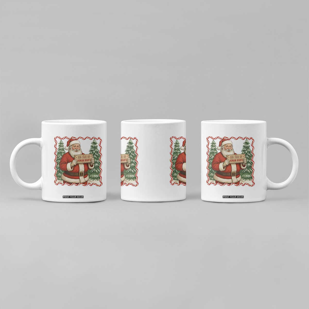 Christmas Gift For Big Fans Of Human Rights And Activism Coffee Mug - Print Your Wear