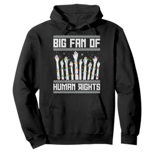 Big Fan Of Human Rights Equality Supporters Hoodie Christmas Gift TS12 Black Print Your Wear