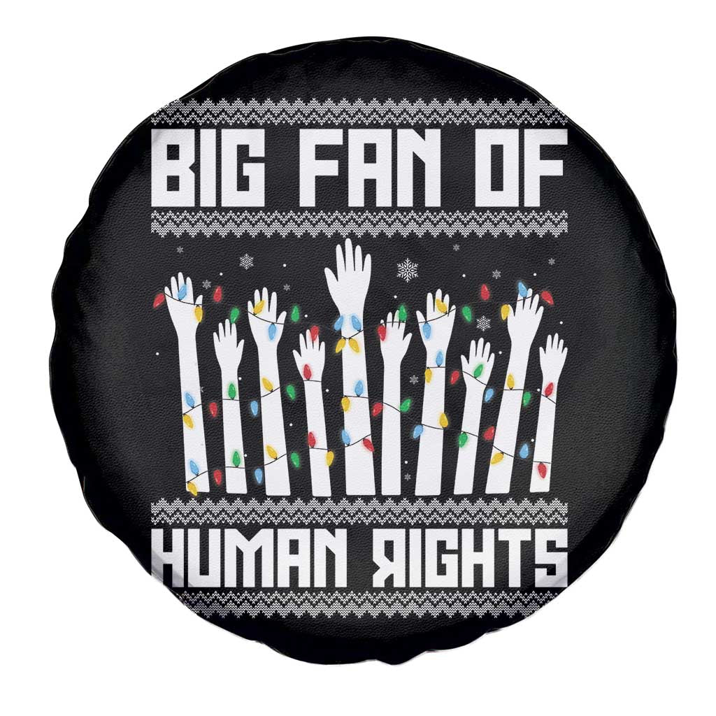 Big Fan Of Human Rights Equality Supporters Spare Tire Cover Christmas Gift TS12 Print Your Wear