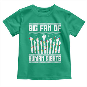 Big Fan Of Human Rights Equality Supporters Toddler T Shirt Christmas Gift TS12 Irish Green Print Your Wear