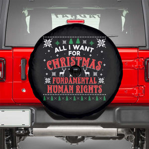 Christmas Gift For Fundamental Human Rights Supporters Spare Tire Cover TS12 Black Print Your Wear