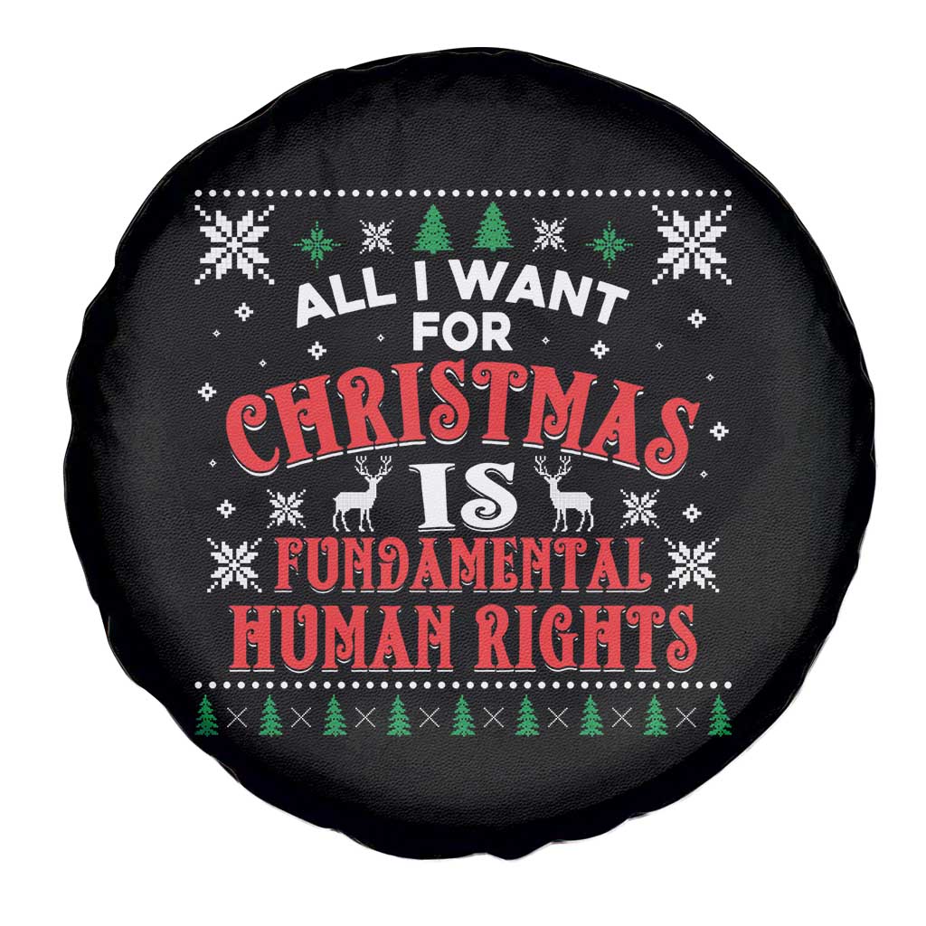 Christmas Gift For Fundamental Human Rights Supporters Spare Tire Cover TS12 Print Your Wear