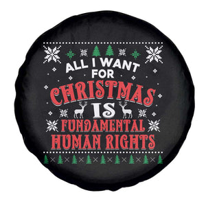 Christmas Gift For Fundamental Human Rights Supporters Spare Tire Cover TS12 Print Your Wear