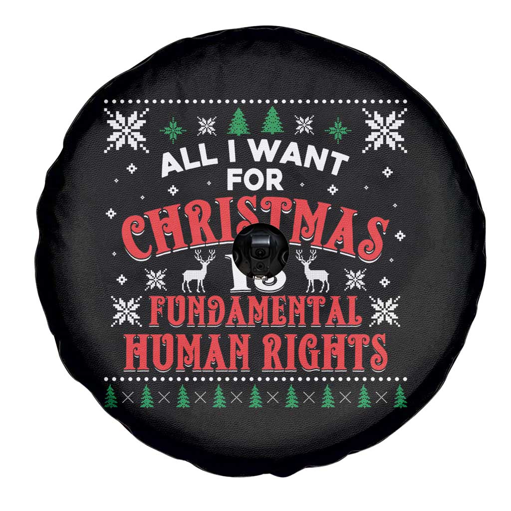 Christmas Gift For Fundamental Human Rights Supporters Spare Tire Cover TS12 Print Your Wear