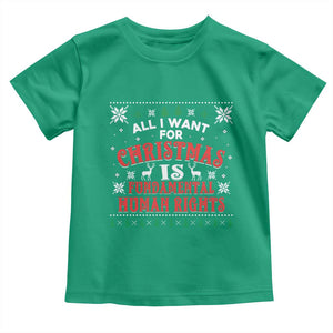 Christmas Gift For Fundamental Human Rights Supporters Toddler T Shirt TS12 Irish Green Print Your Wear