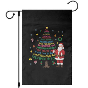 Pro Democracy Activist Christmas Tree Garden Flag Human Rights Xmas Gift TS12 Black Print Your Wear