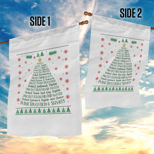 Ugly Activist Christmas Tree Garden Flag Human Rights Xmas Gift TS12 Print Your Wear