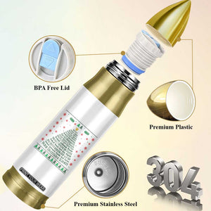 Ugly Activist Christmas Tree Bullet Tumbler Human Rights Xmas Gift TS12 Print Your Wear