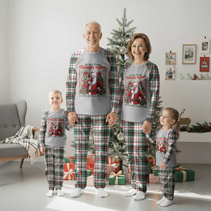 Christmas Gift Plaid Pajama Set Be Nice To Your Human Rights Lawyer Santa Is Watching TS12 Christmas Plaid Print Your Wear