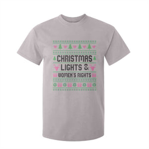 Christmas Lights And Womens Rights T Shirt For Kid Equality Feminist Gift TS12 Ice Gray Print Your Wear