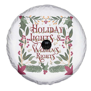 Holiday Lights Womens Rights Supporter Spare Tire Cover Feminist Activist Christmas Gift TS12 Print Your Wear