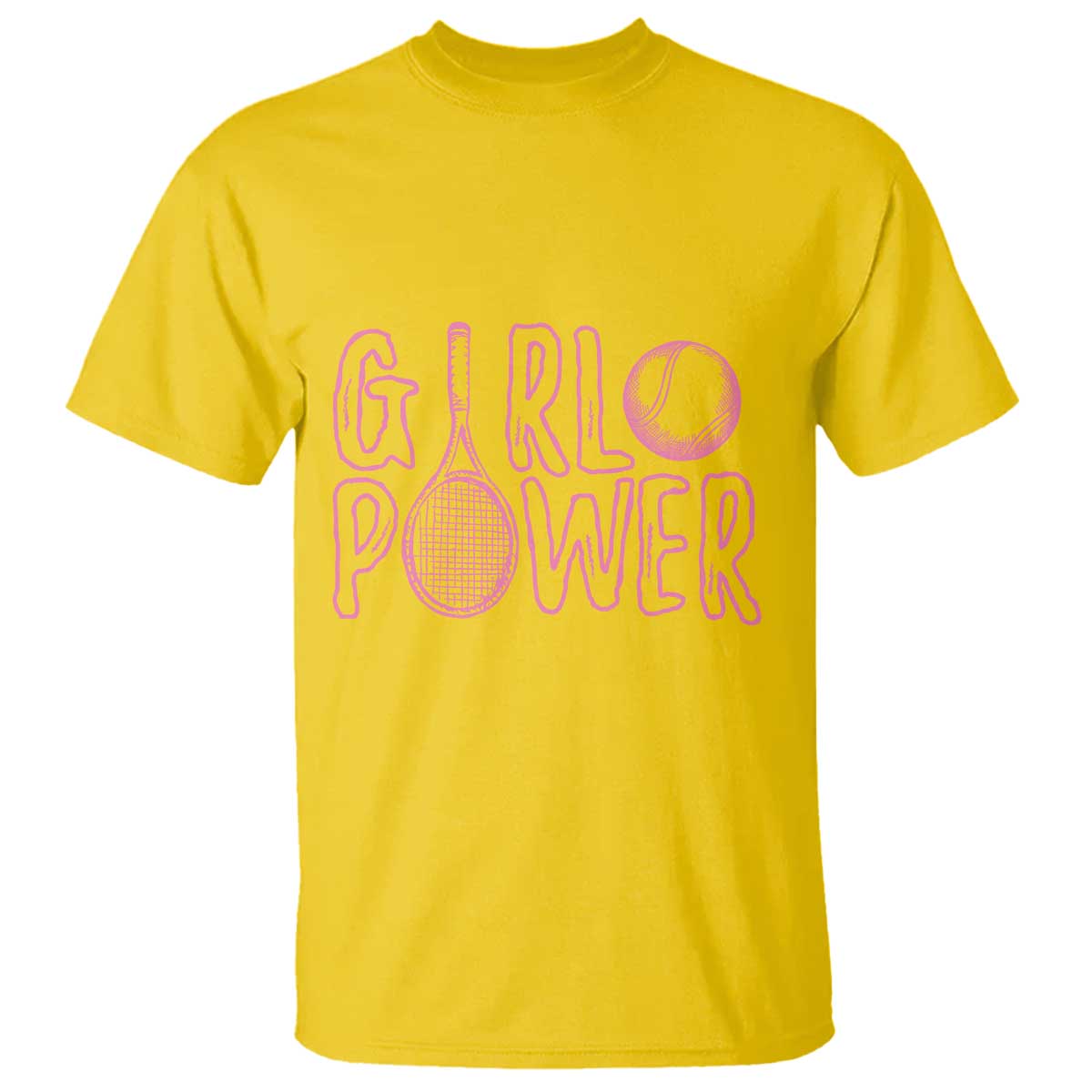 Girl Power Tennis Gift T Shirt Feminist Sports Gift TS12 Daisy Print Your Wear
