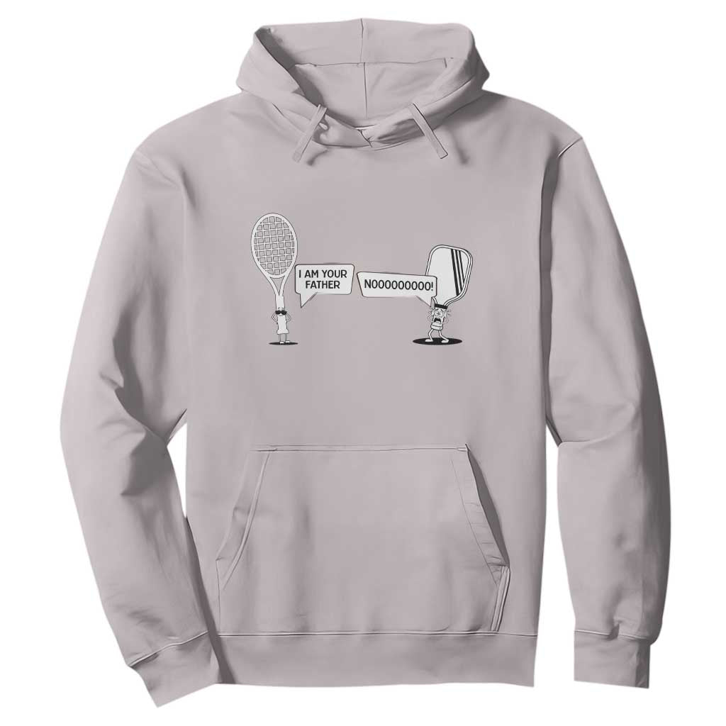 Funny Pickleball Tennis Racket Hoodie I Am Your Pickle Father TS12 Ice Gray Print Your Wear