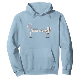 Funny Pickleball Tennis Racket Hoodie I Am Your Pickle Father TS12 Light Blue Print Your Wear