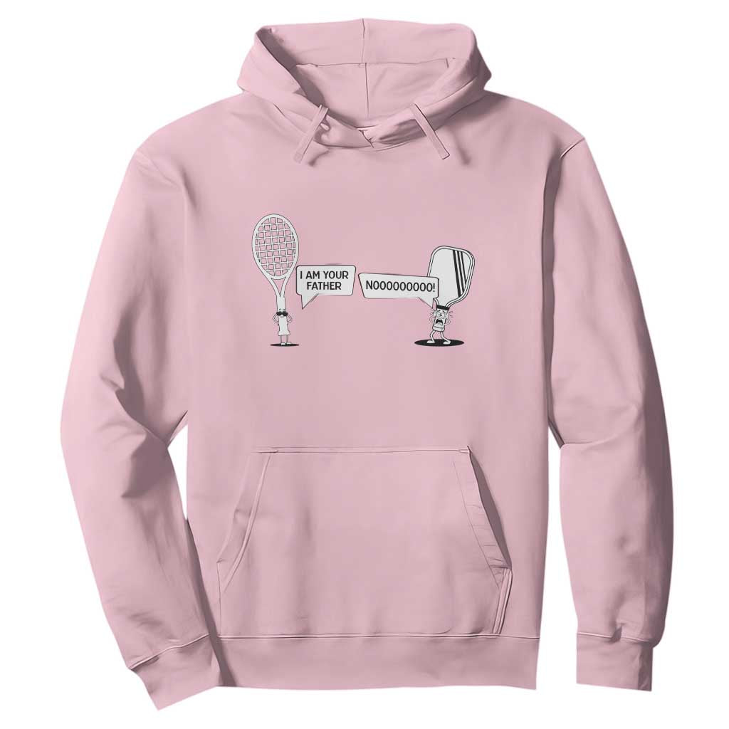 Funny Pickleball Tennis Racket Hoodie I Am Your Pickle Father TS12 Light Pink Print Your Wear