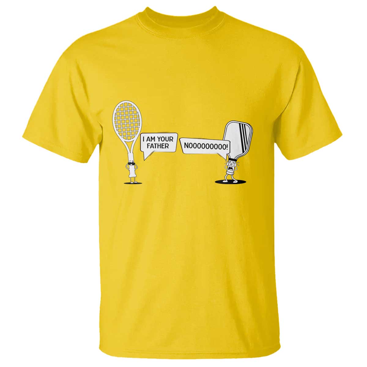 Funny Pickleball Tennis Racket T Shirt I Am Your Pickle Father TS12 Daisy Print Your Wear