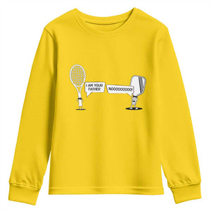 Funny Pickleball Tennis Racket Youth Sweatshirt I Am Your Pickle Father TS12 Daisy Print Your Wear