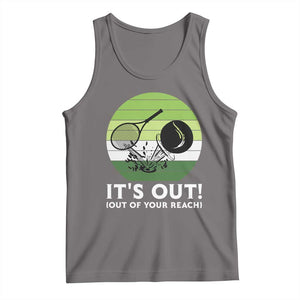 It Is Out Of Your Reach Tank Top Funny Tennis Game Gift TS12 Deep Heather Print Your Wear
