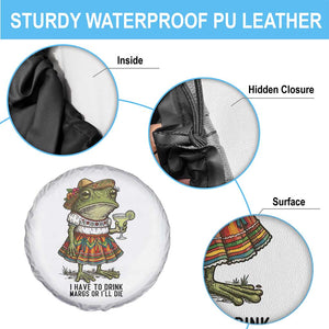Funny Cinco De Mayo Frog Spare Tire Cover I Have To Drink Margs TS12 Print Your Wear