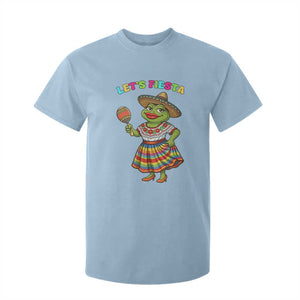 Funny Cinco De Mayo Sexy Frog T Shirt For Kid Lets Fiesta TS12 Light Blue Print Your Wear