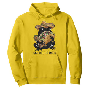 Grumpy Frog Cinco De Mayo Hoodie Came For The Tacos TS12 Daisy Print Your Wear