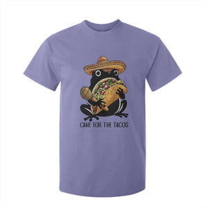 Grumpy Frog Cinco De Mayo T Shirt For Kid Came For The Tacos TS12 Violet Print Your Wear