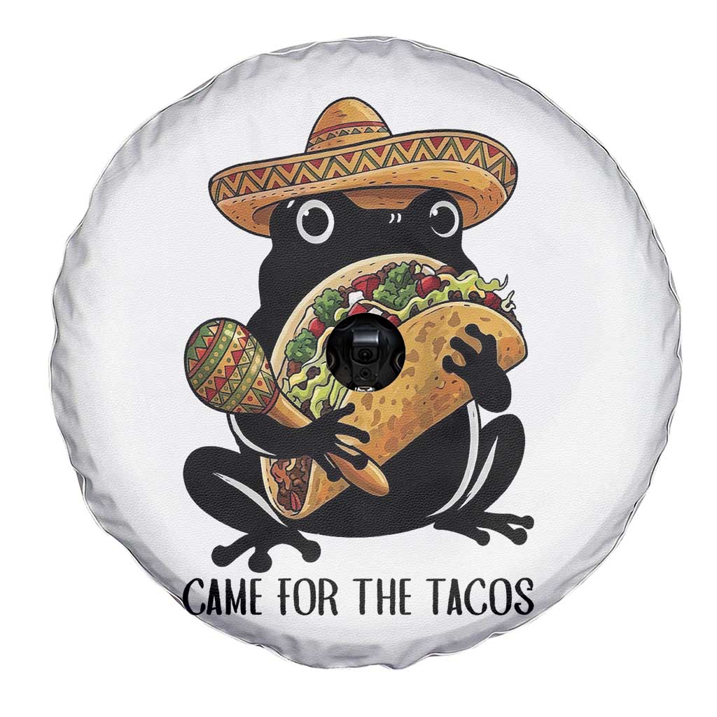 Grumpy Frog Cinco De Mayo Spare Tire Cover Came For The Tacos TS12 Print Your Wear