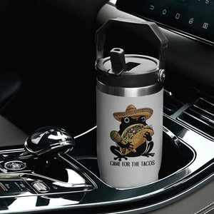 Grumpy Frog Cinco De Mayo Flip Straw Tumbler Came For The Tacos TS12 Print Your Wear