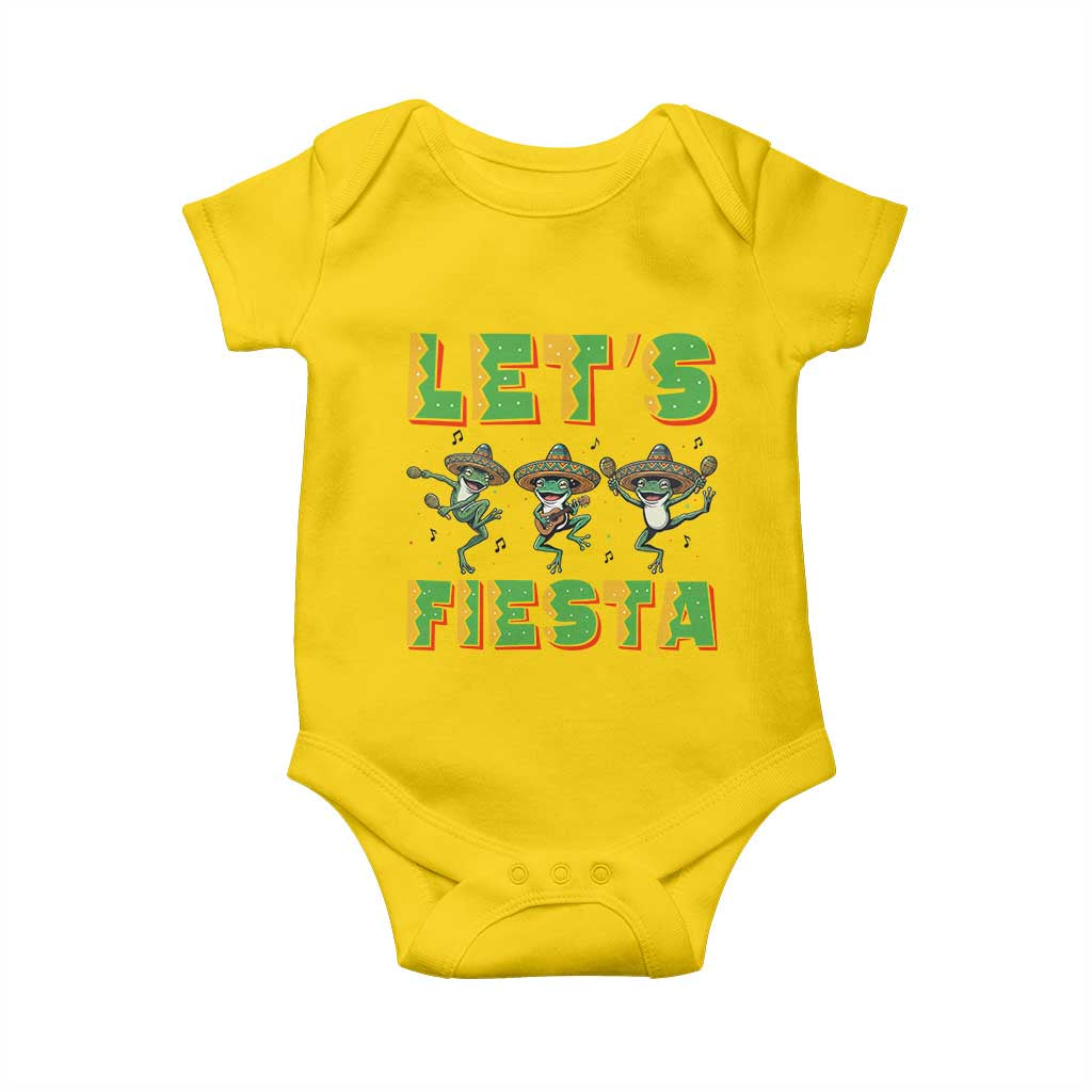 Funny Mariachi Frog Guitar Fiesta Baby Onesie Cinco De Mayo Gift TS12 Daisy Print Your Wear