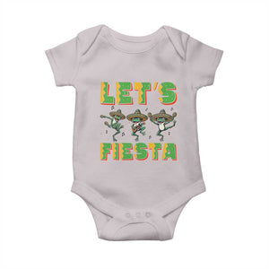 Funny Mariachi Frog Guitar Fiesta Baby Onesie Cinco De Mayo Gift TS12 Ice Gray Print Your Wear