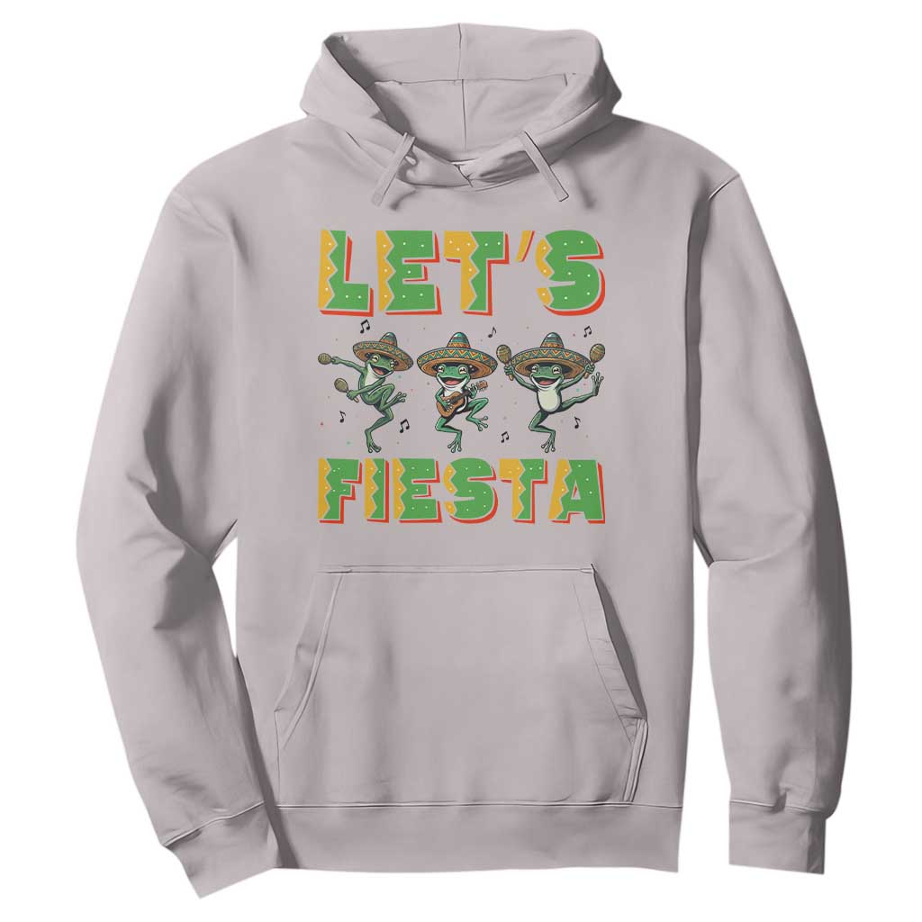 Funny Mariachi Frog Guitar Fiesta Hoodie Cinco De Mayo Gift TS12 Ice Gray Print Your Wear