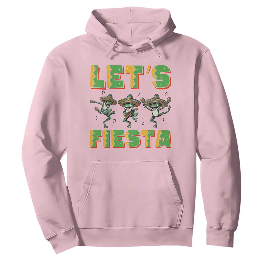 Funny Mariachi Frog Guitar Fiesta Hoodie Cinco De Mayo Gift TS12 Light Pink Print Your Wear