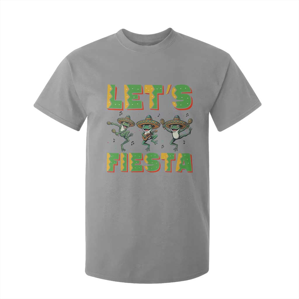 Funny Mariachi Frog Guitar Fiesta T Shirt For Kid Cinco De Mayo Gift TS12 Sport Gray Print Your Wear