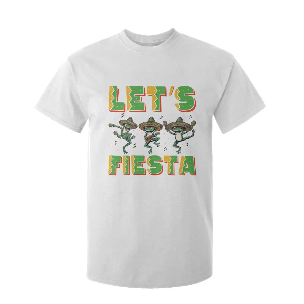 Funny Mariachi Frog Guitar Fiesta T Shirt For Kid Cinco De Mayo Gift TS12 White Print Your Wear