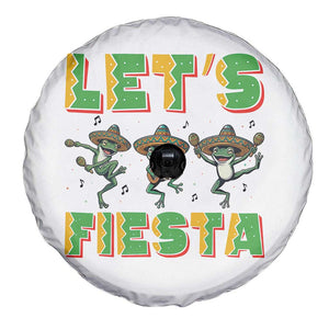Funny Mariachi Frog Guitar Fiesta Spare Tire Cover Cinco De Mayo Gift TS12 Print Your Wear