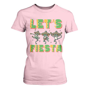 Funny Mariachi Frog Guitar Fiesta T Shirt For Women Cinco De Mayo Gift TS12 Light Pink Print Your Wear