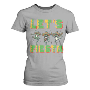 Funny Mariachi Frog Guitar Fiesta T Shirt For Women Cinco De Mayo Gift TS12 Sport Gray Print Your Wear