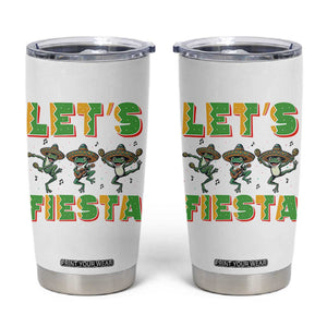 Funny Mariachi Frog Guitar Fiesta Tumbler Cup Cinco De Mayo Gift TS12 White Print Your Wear