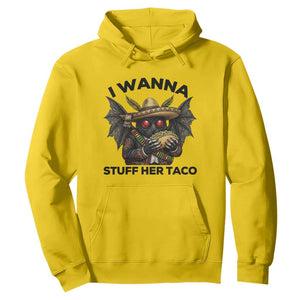 Funny Cinco De Mayo Mothman Hoodie I Wanna Stuff Her Taco TS12 Daisy Print Your Wear