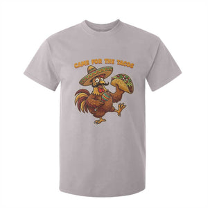 Funny Cinco De Mayo Chicken T Shirt For Kid Came For The Tacos TS12 Ice Gray Print Your Wear