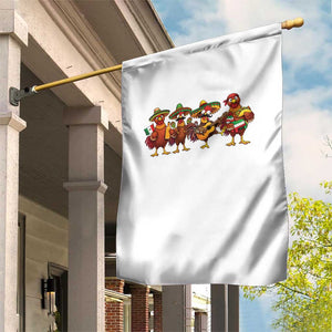 Funny Cinco De Mayo Chicken Squad Garden Flag Mexican Party Celebration Gift TS12 Print Your Wear