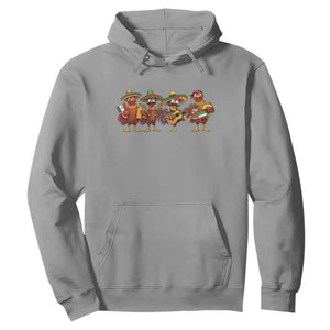 Funny Cinco De Mayo Chicken Squad Hoodie Mexican Party Celebration Gift TS12 Sport Gray Print Your Wear