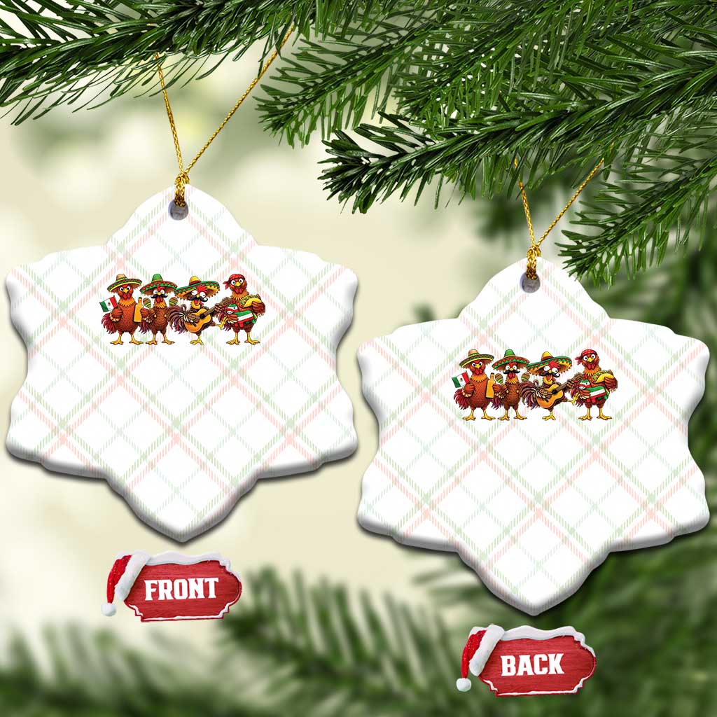 Funny Cinco De Mayo Chicken Squad Ceramic Ornament Mexican Party Celebration Gift TS12 Print Your Wear
