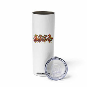 Funny Cinco De Mayo Chicken Squad Skinny Tumbler Mexican Party Celebration Gift TS12 Print Your Wear