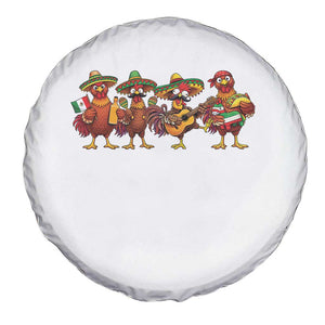 Funny Cinco De Mayo Chicken Squad Spare Tire Cover Mexican Party Celebration Gift TS12 Print Your Wear