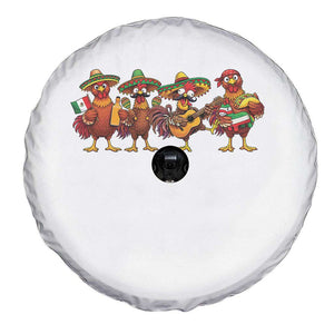 Funny Cinco De Mayo Chicken Squad Spare Tire Cover Mexican Party Celebration Gift TS12 Print Your Wear